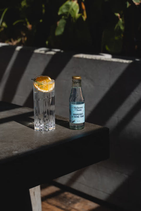 Grapefruit & Thyme Tonic Water