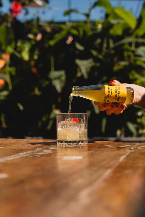 Pineapple & Jalapeño Soda