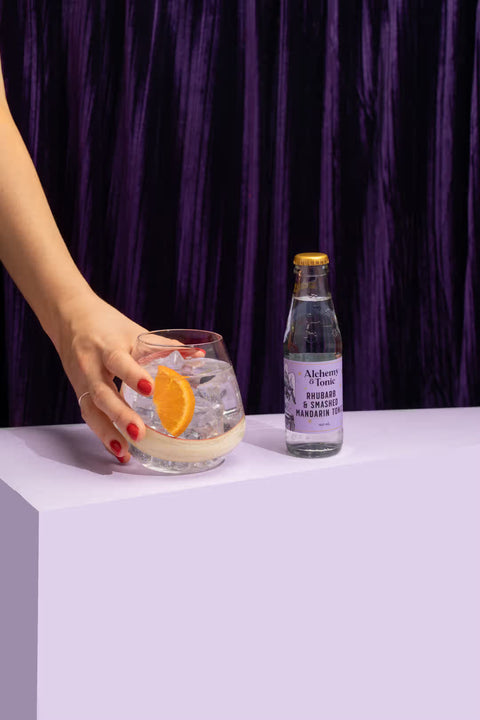 Rhubarb & Smashed Mandarin Tonic Water