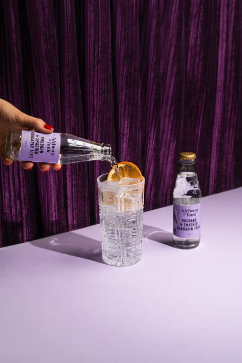 Rhubarb & Smashed Mandarin Tonic Water