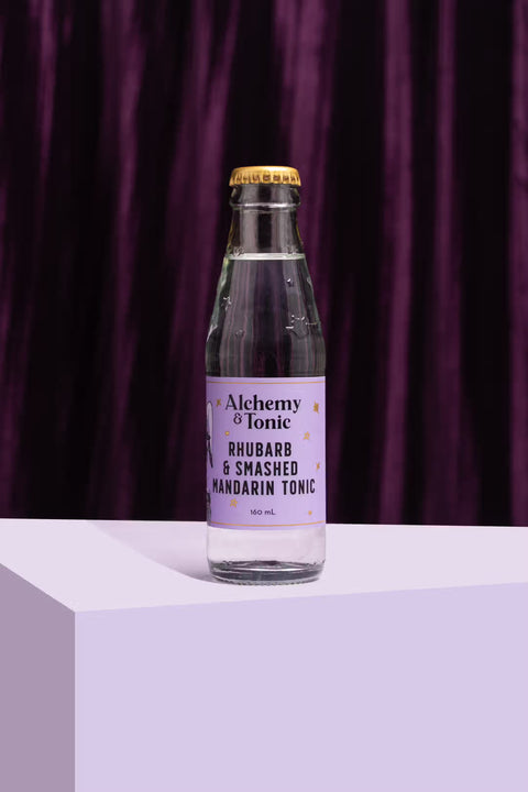 Rhubarb & Smashed Mandarin Tonic Water