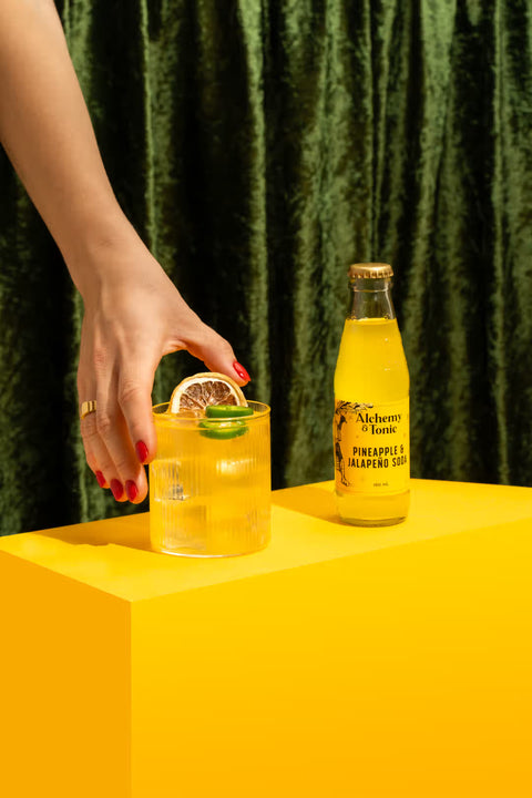 Pineapple & Jalapeño Soda