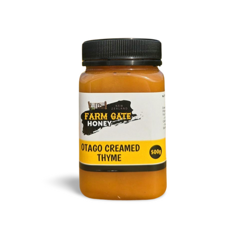 Otago Creamed Thyme Honey · 500g