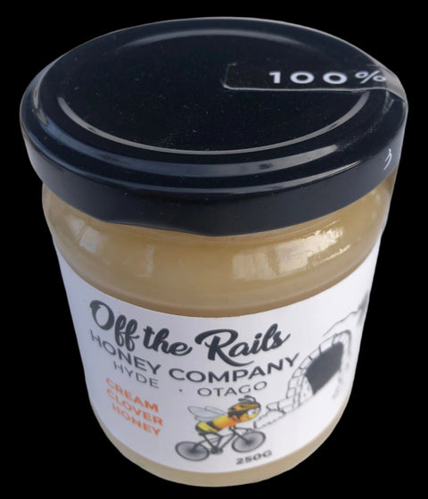 Off the Rails Cream Clover Honey 250g