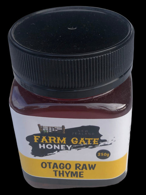 Farm Gate Raw Otago Thyme Honey 250g