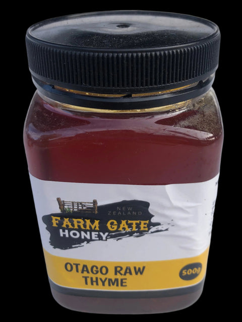 Farm Gate Otago Raw Thyme Honey 500g
