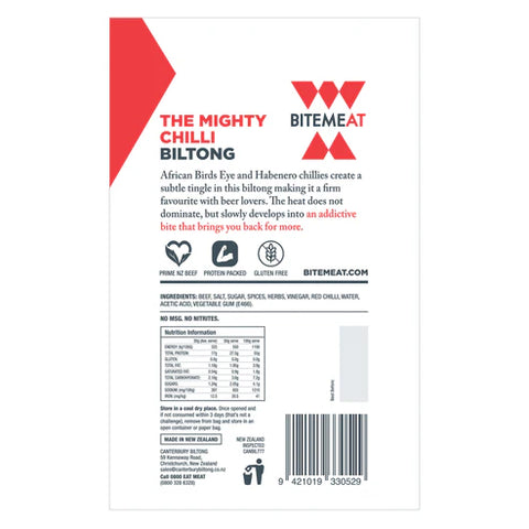 The Mighty Chilli Biltong