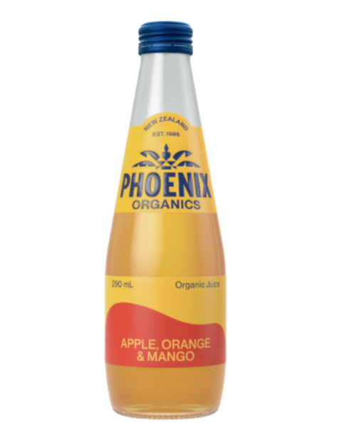 Phoenix Apple, Orange & Mango Organic Juice - 290mL