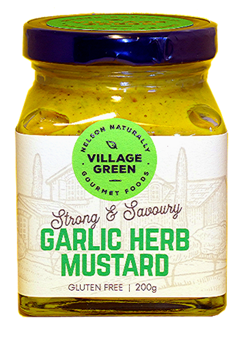 Nelson Naturally Garlic Herb Mustard