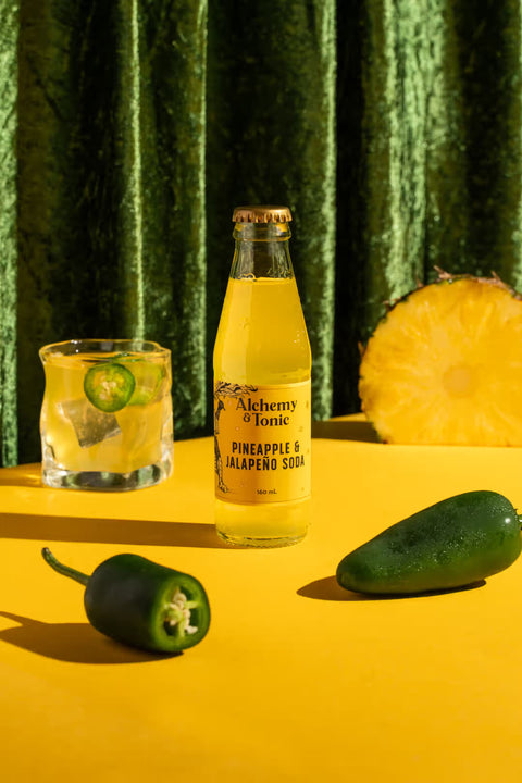 Pineapple & Jalapeño Soda