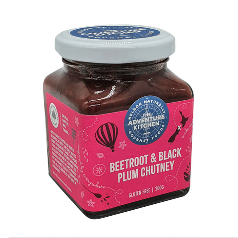 Beetroot & Black Plum Chutney
