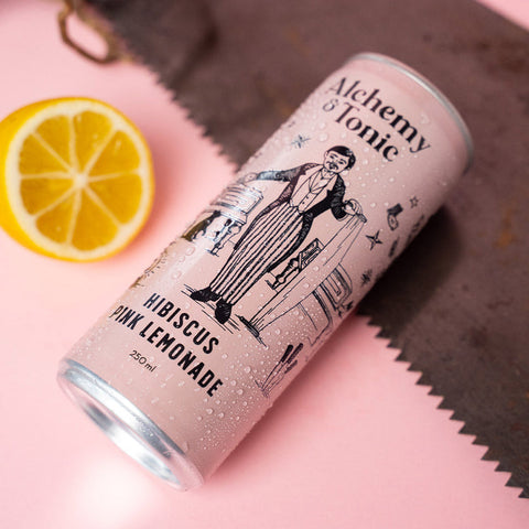 Hibiscus Pink Lemonade Cans 4 Pack